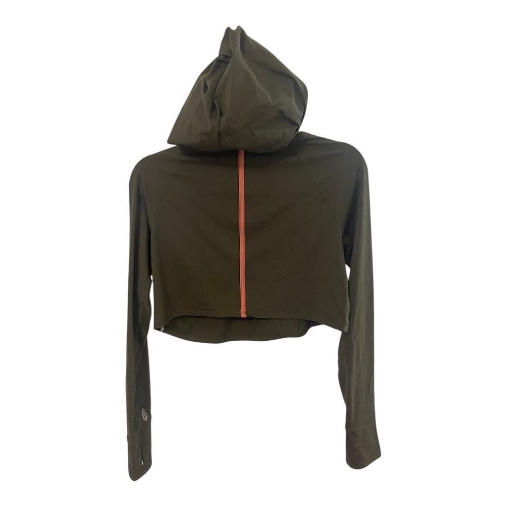 Free People Movement Hoodie Cropped Top Long Sleeve Athleisure Outdoors Spring M - Picture 8 of 9